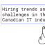 Hiring trends and challenges in the Canadian IT industry